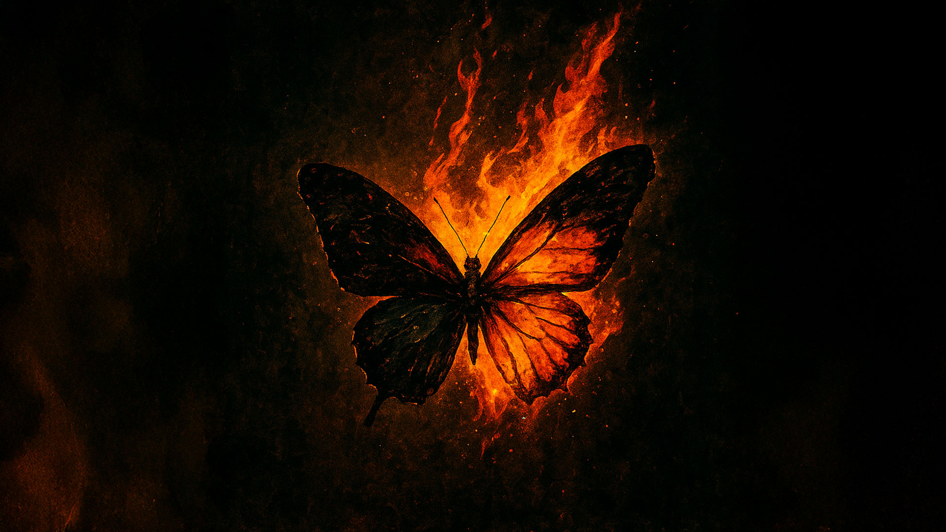 butterfly-on-fire